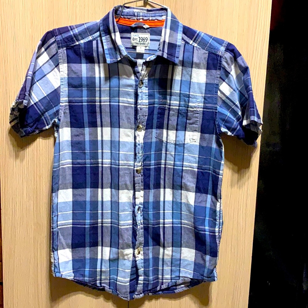 Children's Place Short Sleeve Button Down Shirt